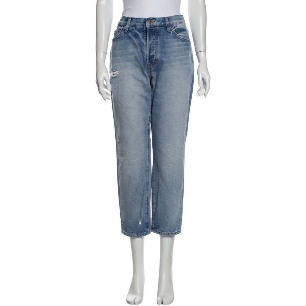 Revolve EI8HT DREAMS Los Angeles Straight Leg Mid-Rise Cropped Jeans, Size 30